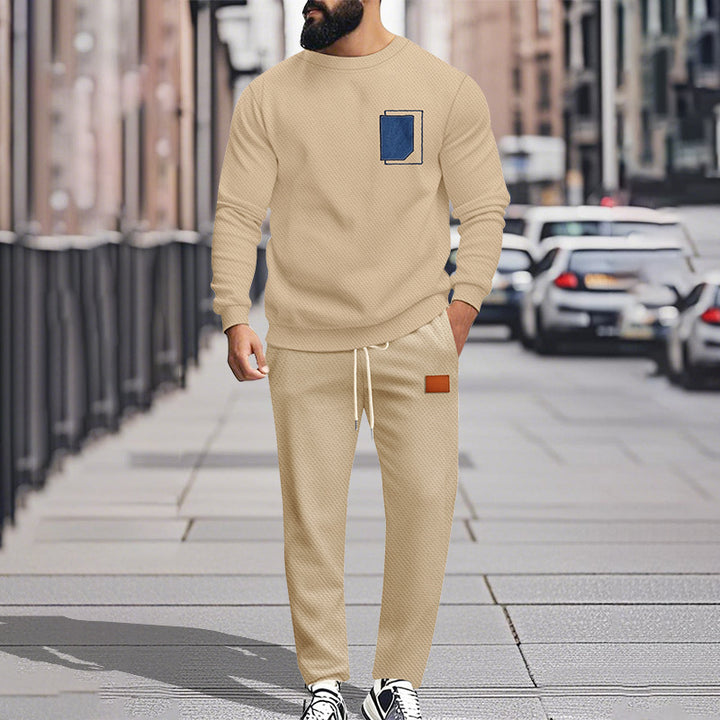 Herren Bequemer Freizeitanzug mit modischem Design und praktischen Taschen Drune
