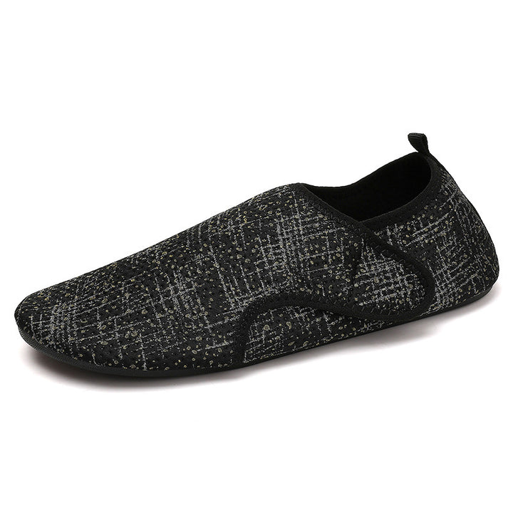 Damen nan nahtloser Strick-Slipper mit ultraflexibler Antirutschsohle Drune
