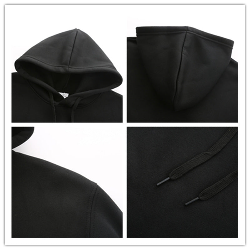 Damen Kapuzenpullover mit auffälligem Schriftzug Drune