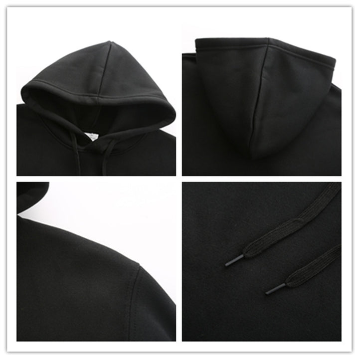 Damen Kapuzenpullover mit auffälligem Schriftzug Drune