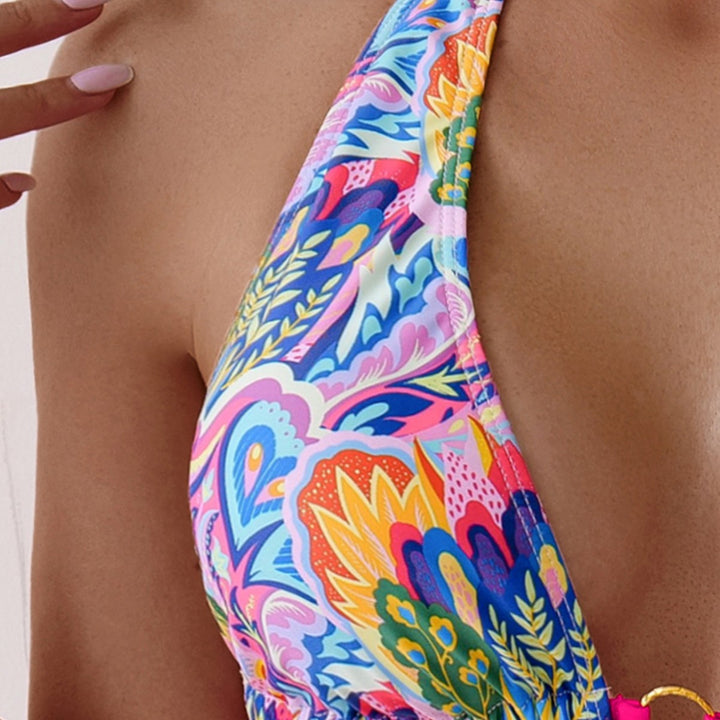Damen Triangel-Bikini mit modischem Schleifen-Detail Drune