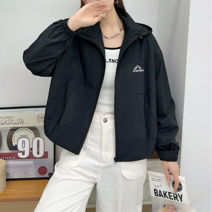 Damen sportliche Übergangsjacke mit lässigem Schnitt Drune