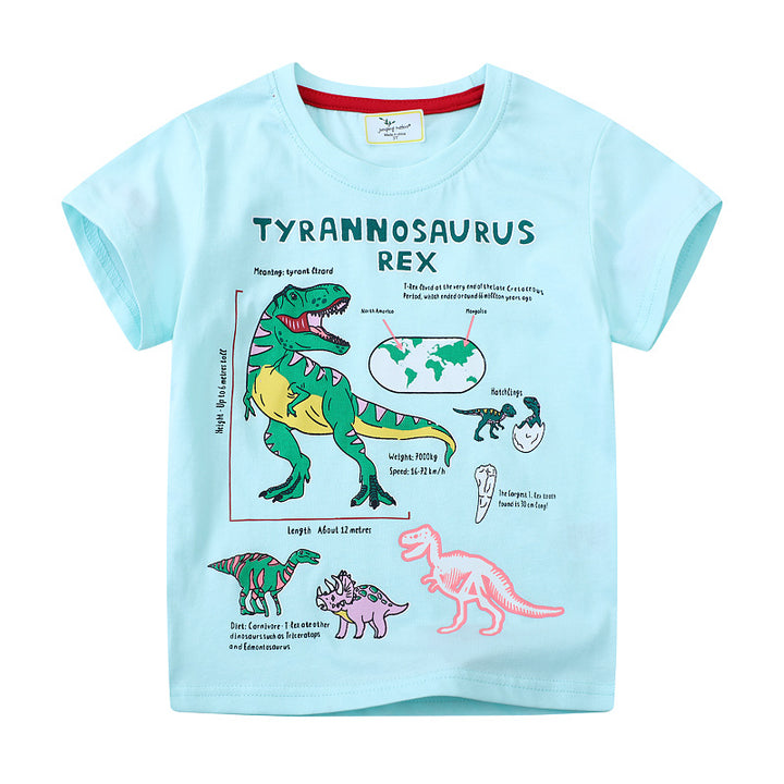 Jungen T-Shirt mit aufregendem Tyrannosaurus Rex Design Drune