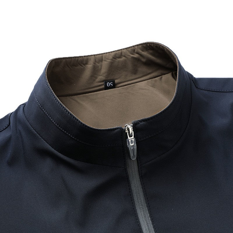 Herren Übergangsjacke mit hochfunktionalen Taschen und modernem Schnitt Drune