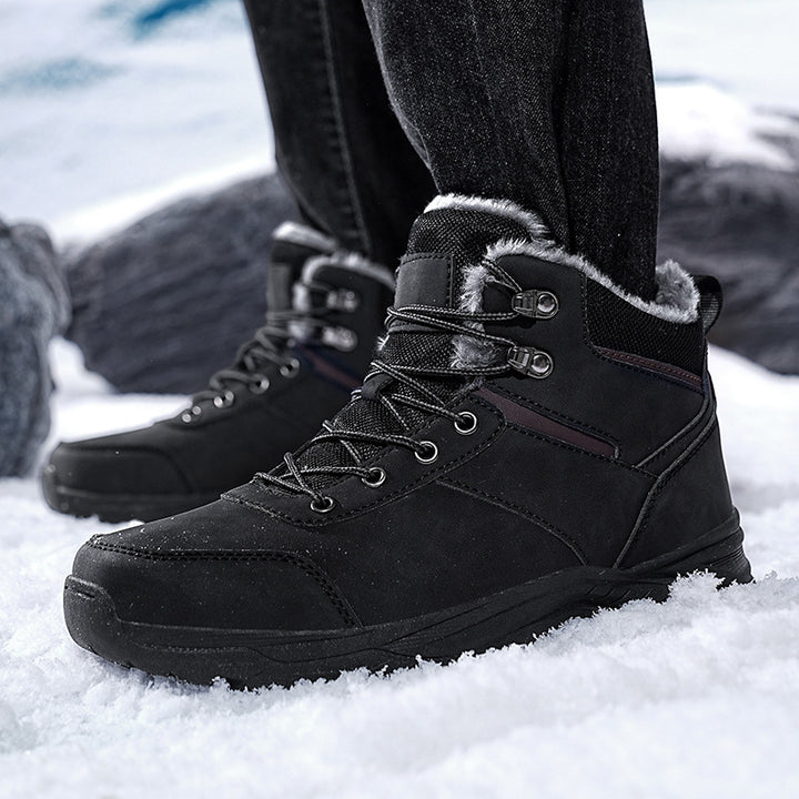 Damen Hochwertige Winterboots mit isolierter Innensohle und rutschfester Sohle Drune