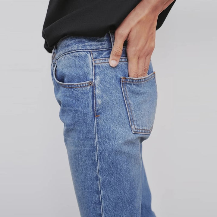 Damen High-Waist Jeans im lässigen Schnitt Drune