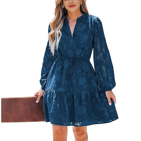 Damen Casual Kleid Drune