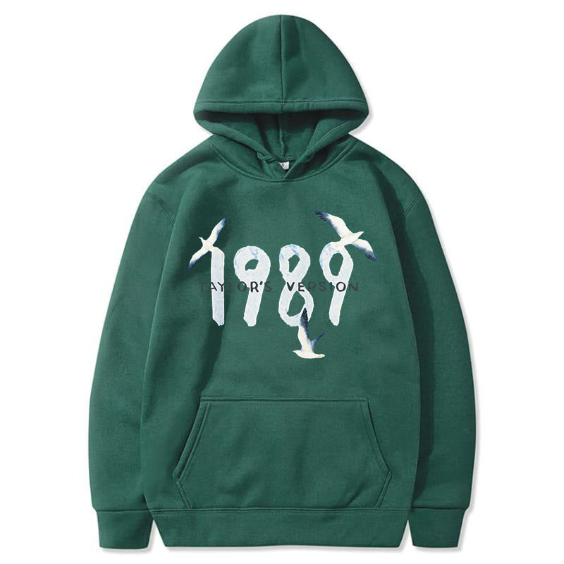 Damen Kapuzenpullover mit kreativem Vogelmotiv und hochwertiger Baumwolle Drune