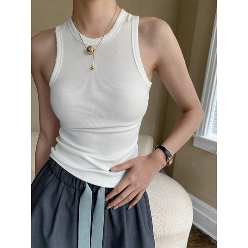 Damen lockere Sommerhose aus atmungsaktiven Materialien mit elastischem Bund und seitlichen Taschen Drune