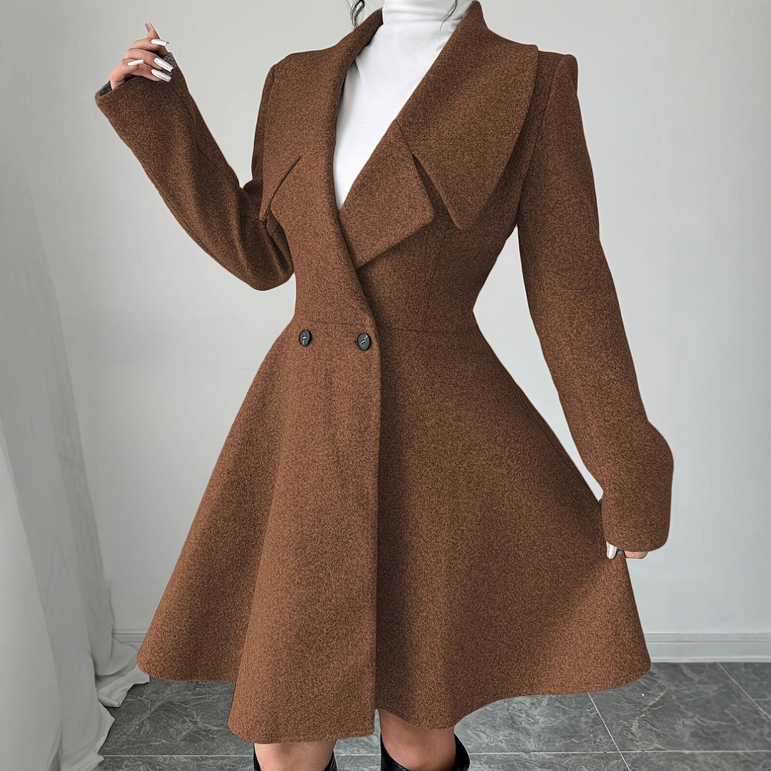 Damen modischer und eleganter Longblazer Drune