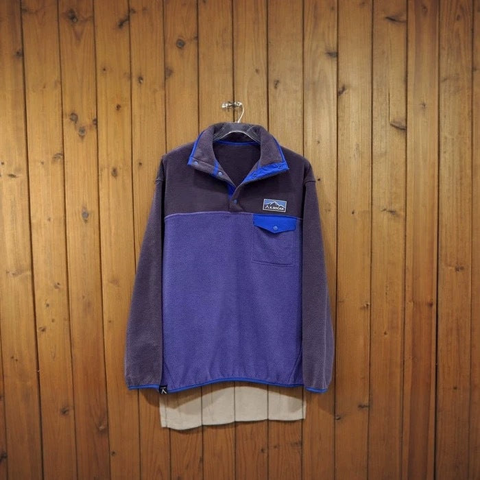 Damen Fleece-Pullover mit hochabschließendem Kragen und praktischen Taschen Drune
