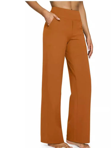 Damen weite Sporthose mit hoher Taille Drune