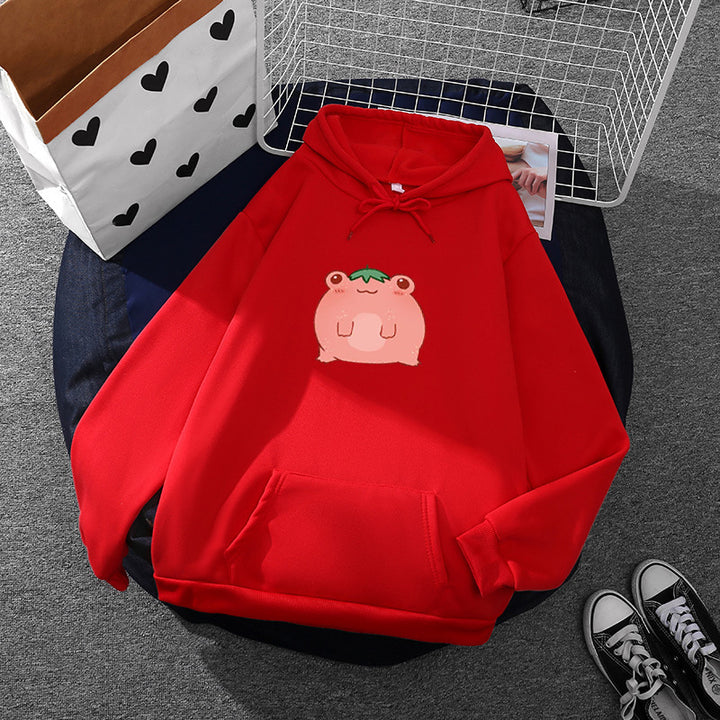 Damen Pullover mit süßem Froschdesign Drune