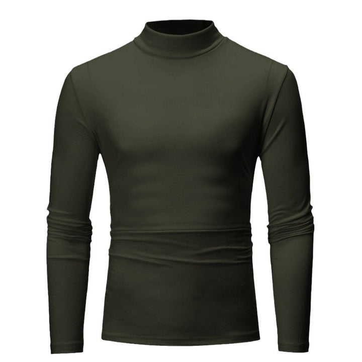 Herren turtleneck Langarmshirt Drune