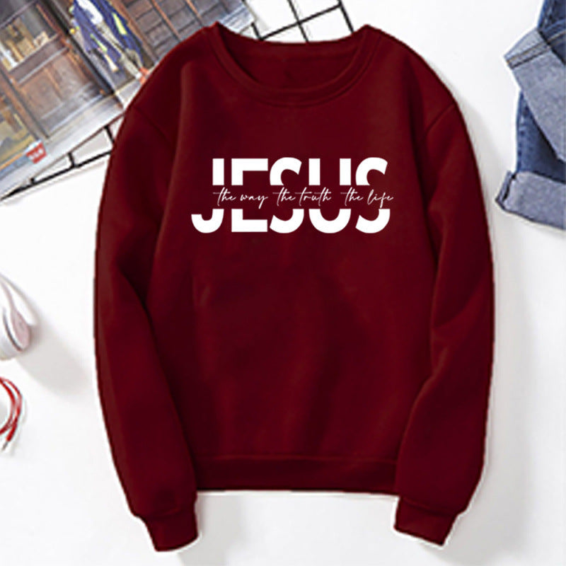 Damen lässiger Sweatshirt mit inspirierendem Spruch und hohem Tragekomfort Drune
