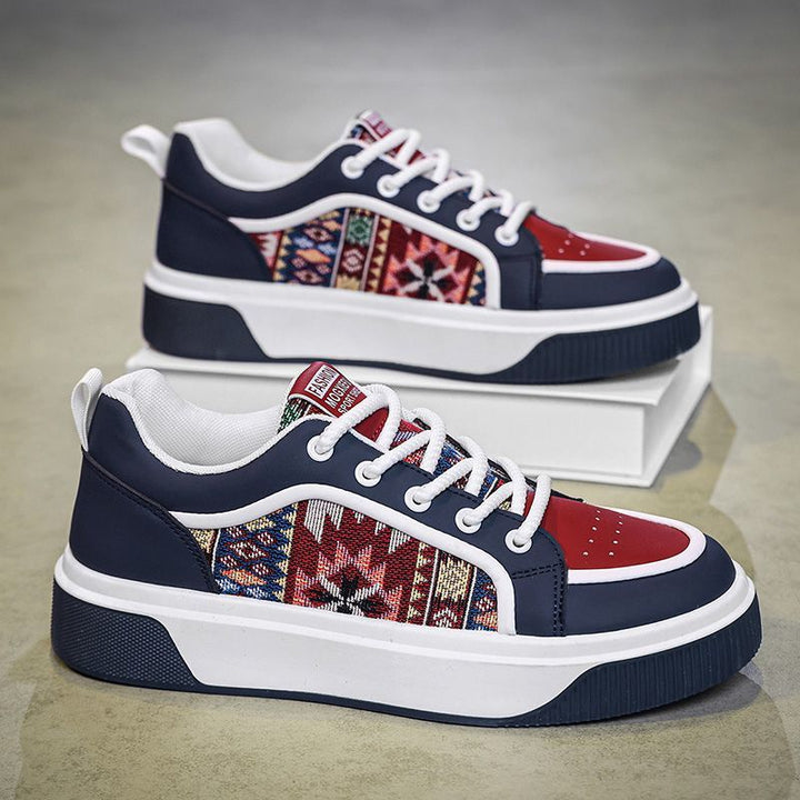 Damen Sneakers im Ethno-Style mit robustem Design für den Alltag Drune