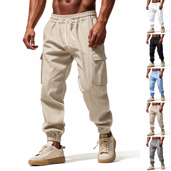 Herren Cargo-Hose mit elastischem Bund und praktischen Taschen Drune
