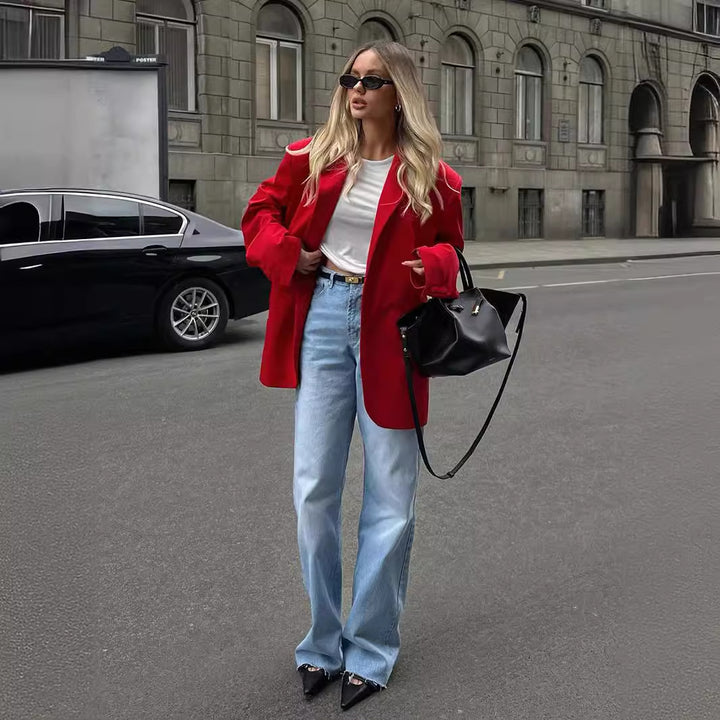 Damen Oversized Blazer im modernen Schnitt Drune