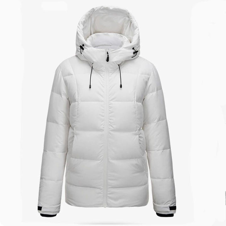Damen gesteppte Winterjacke mit wasserabweisendem Außenmaterial und weichem Innenfutter Drune
