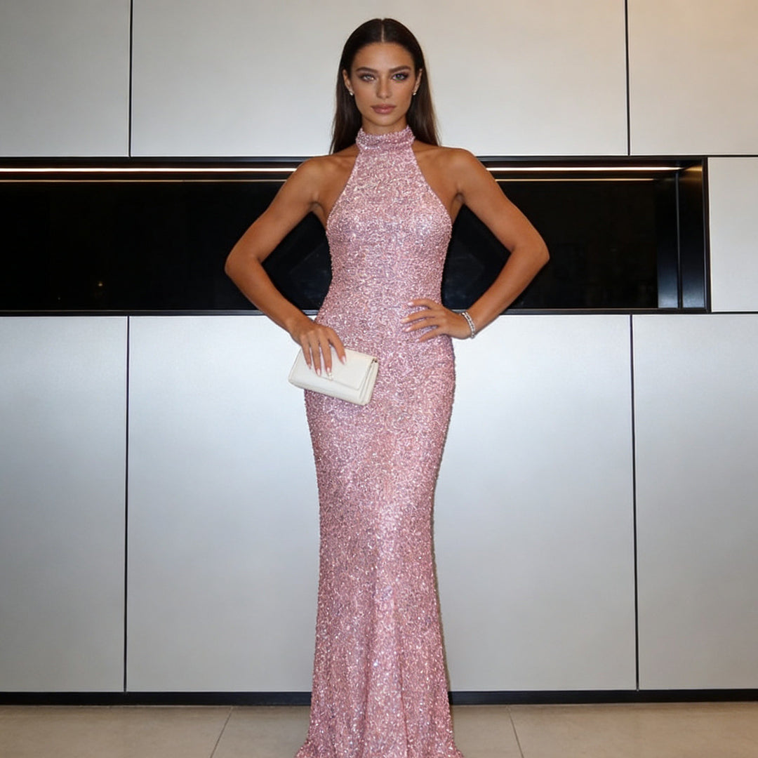 Damen Glamouröses Abendkleid Drune