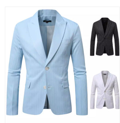 Herren eleganter, kariert Blazer mit schmalem Schnitt und hochwertiger Verarbeitung Drune