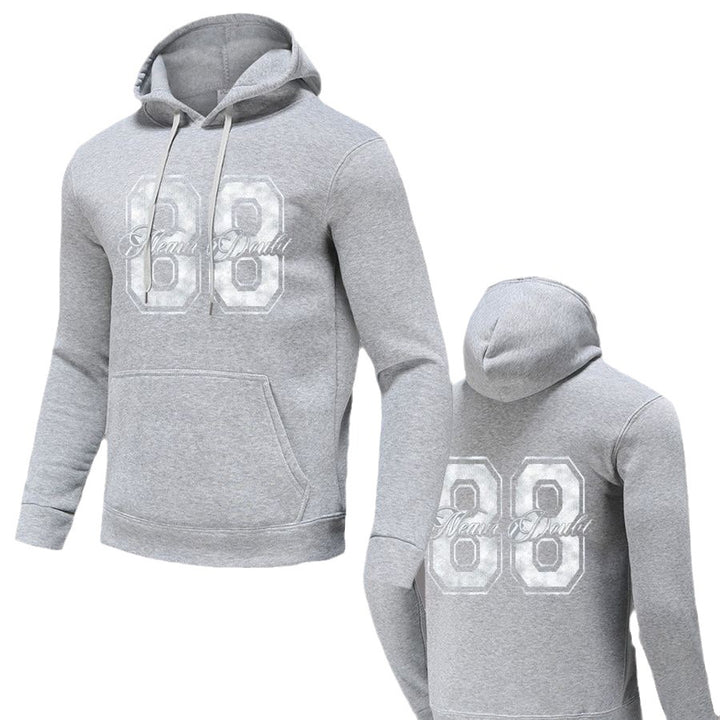 Damen Kapuzenpullover mit sportlichem Aufdruck Drune
