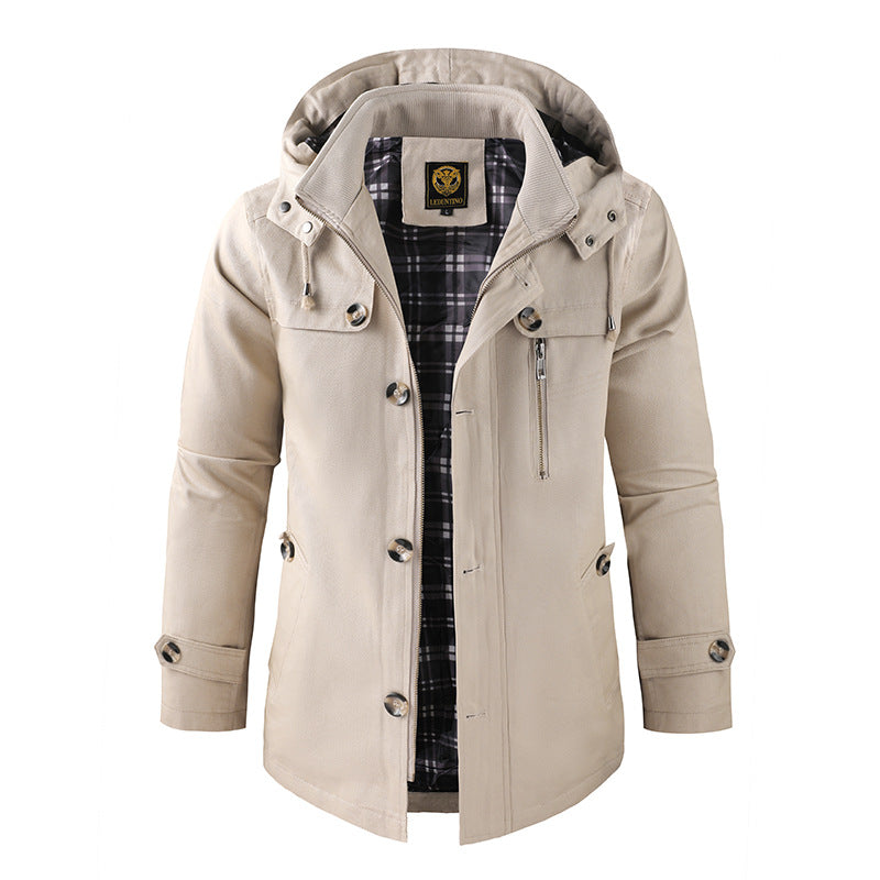 Drune | Lässige Jacke mit Kapuze