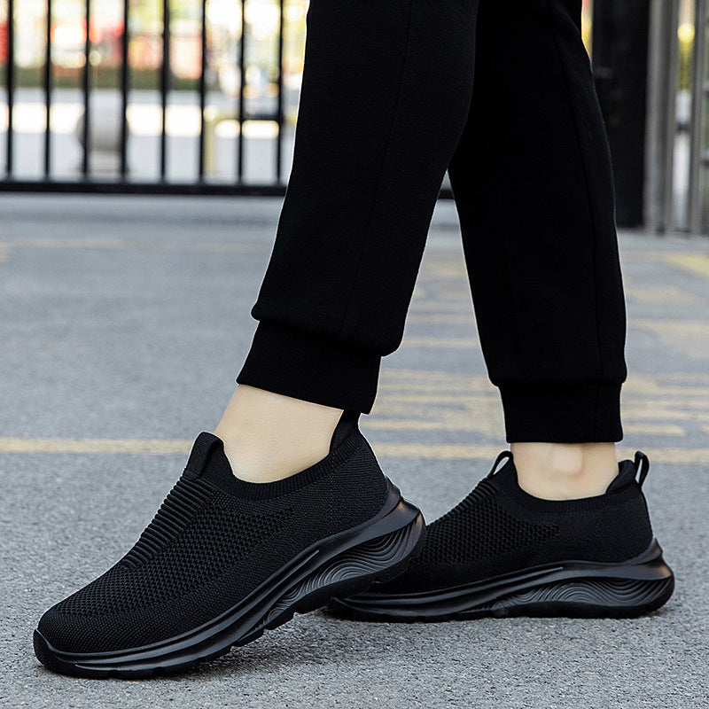 Damen nan nahtloser Strick-Slip-On mit elastischem Einstieg, gepolstertem Komfortfußbett und profiliertem Leichtlaufsohlen-Design Drune