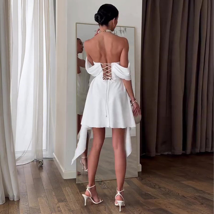 Damen Hochzeitskleid Drune