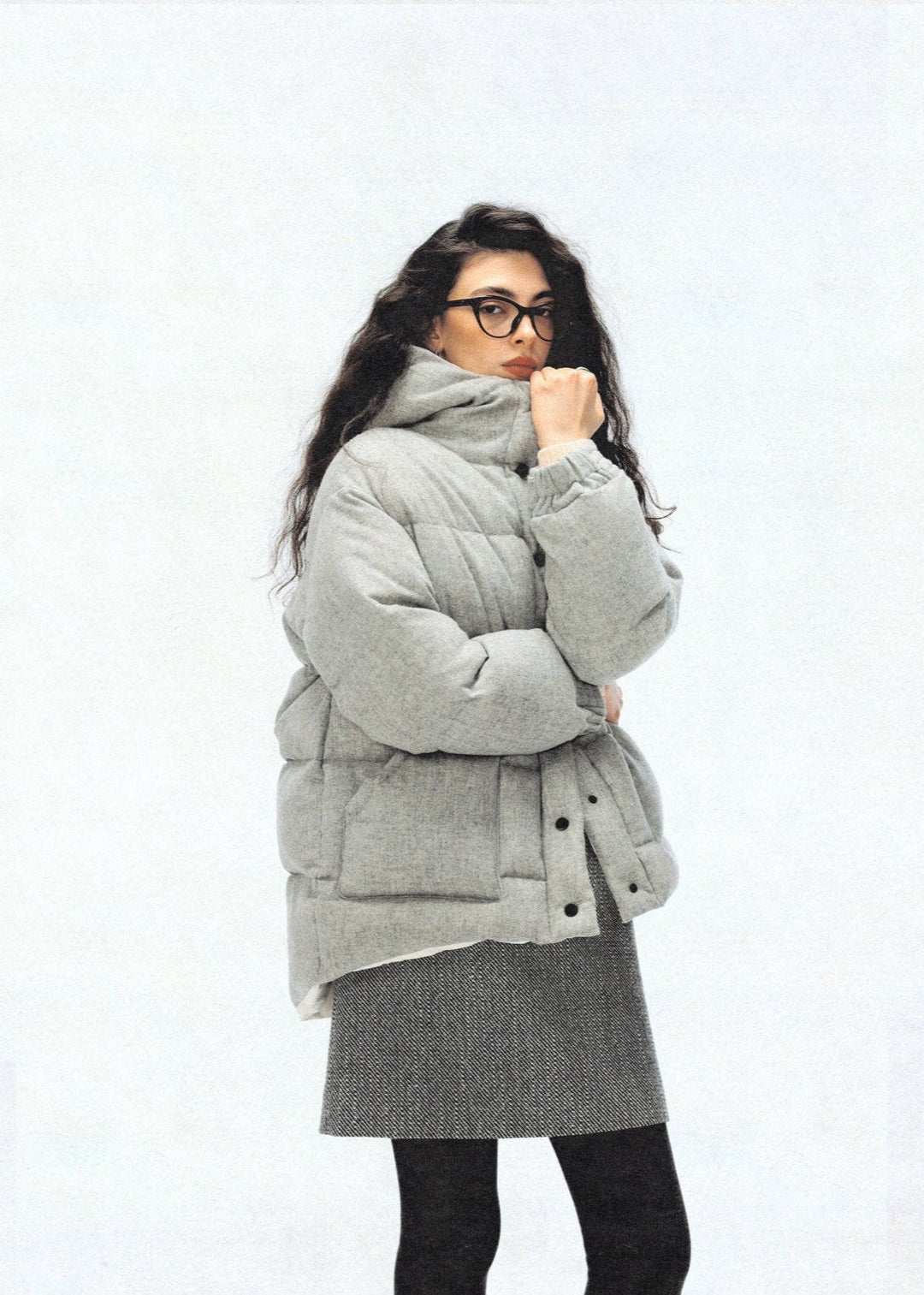 Drune | Hafen Oversized Pufferjacke