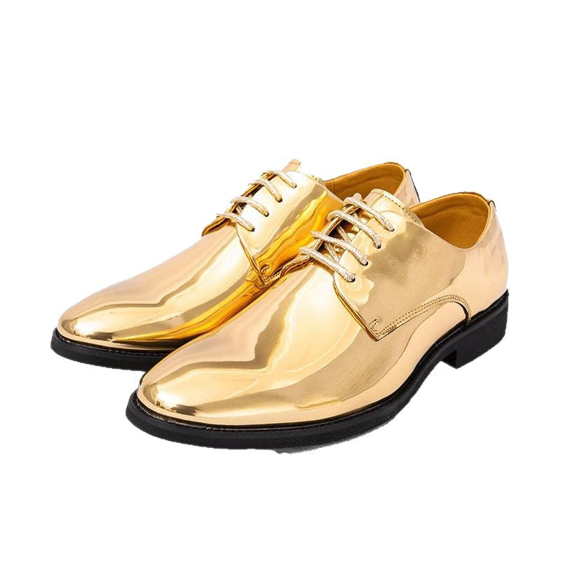 Damen Elegante und glänzende Schnürschuhe Drune