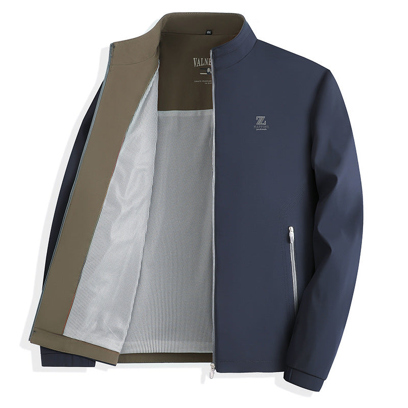 Herren Übergangsjacke mit hochfunktionalen Taschen und modernem Schnitt Drune