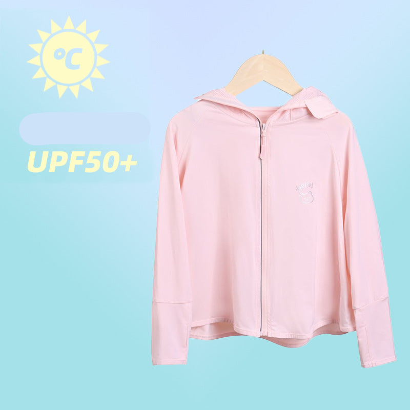Damen leichte UV-Schutzjacke mit Kapuze Drune