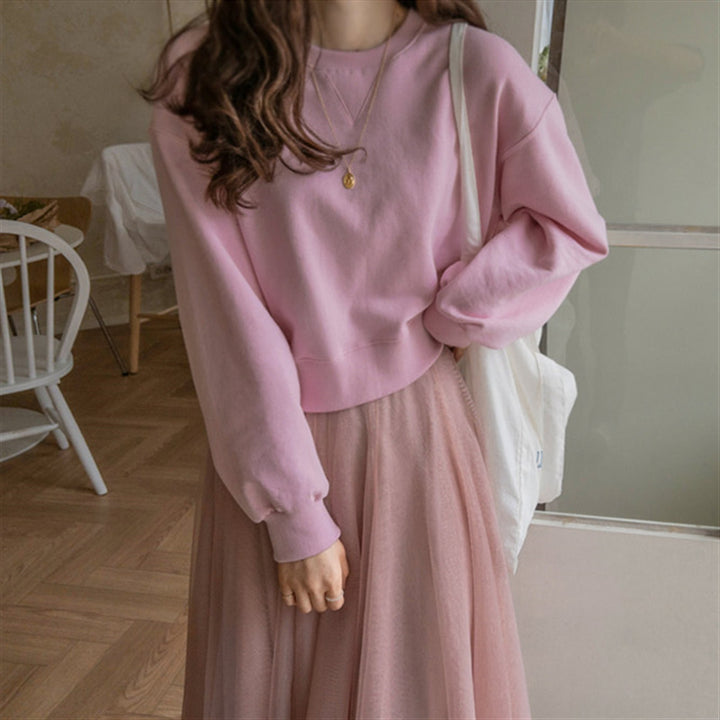 Damen modisches Sweatshirt mit lässigem Schnitt Drune