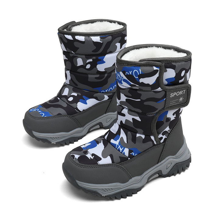 Damen warme und gefütterte Winterstiefel Drune
