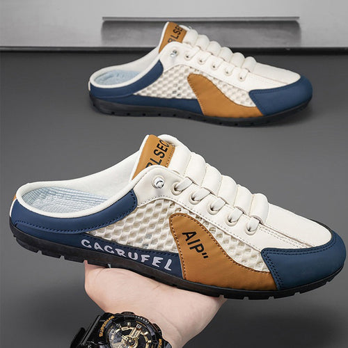 Herren Leichte Slip-On Freizeitsneaker mit Atmungsaktivem Mesh-Design Drune