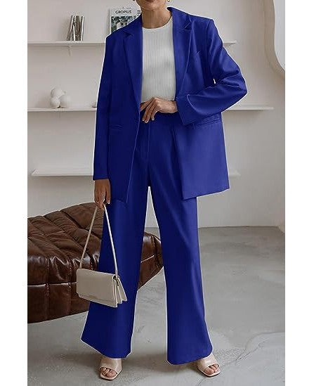 Damen Elegantes und bequemes Blazer-Set Drune