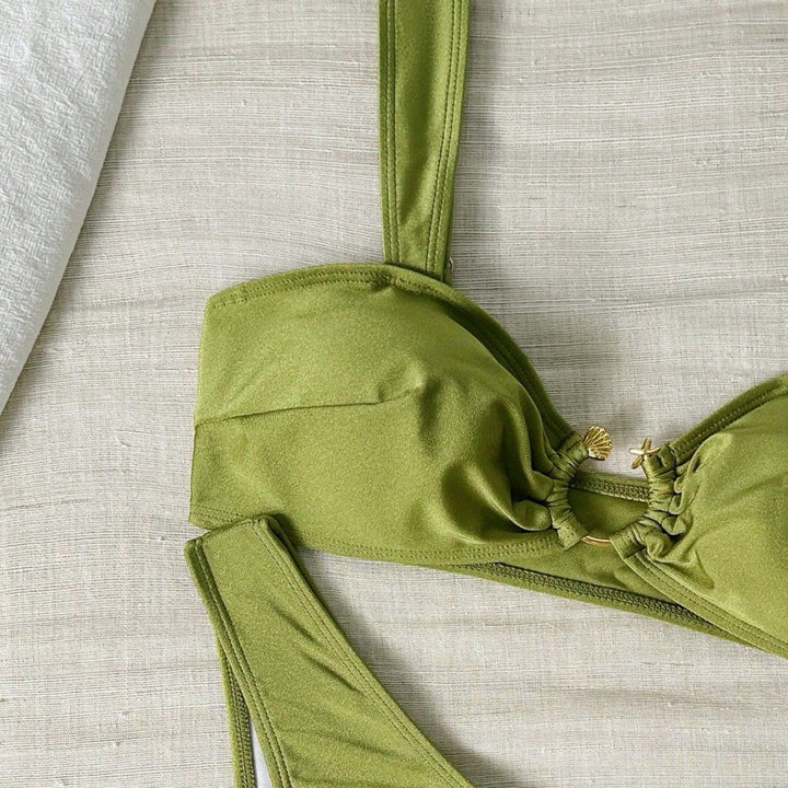 Damen Hochwertiger Bikini mit elegantem Bügel-Design Drune