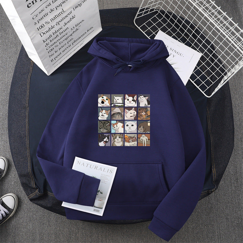 Damen Sweatshirt mit Tier-Motiv Drune
