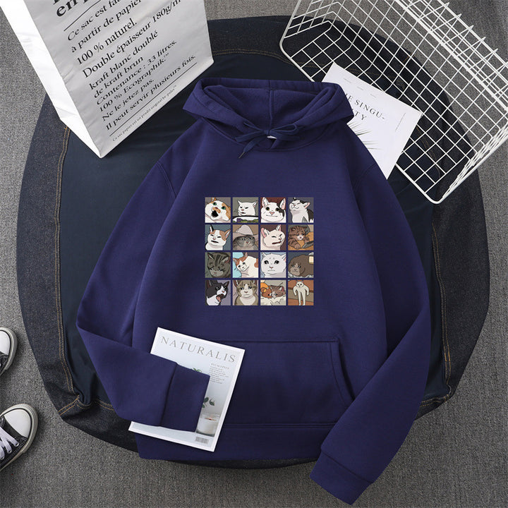 Damen Sweatshirt mit Tier-Motiv Drune