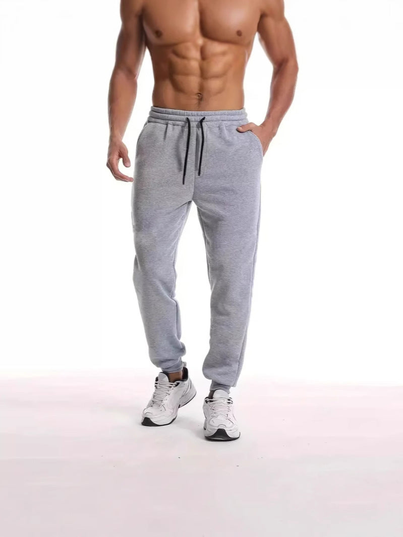 Unisex nan athleisure Jogginghose mit innen angerautem Fleece, elastischem Kordelbund und gerippten Knöchelabschlüssen Drune