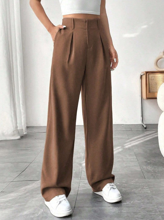 Damen raffinierte Palazzo-Hosen Drune