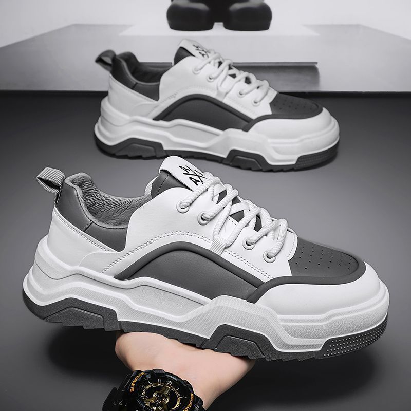 Damen modische Chunky Sneakers mit federnder Sohle Drune
