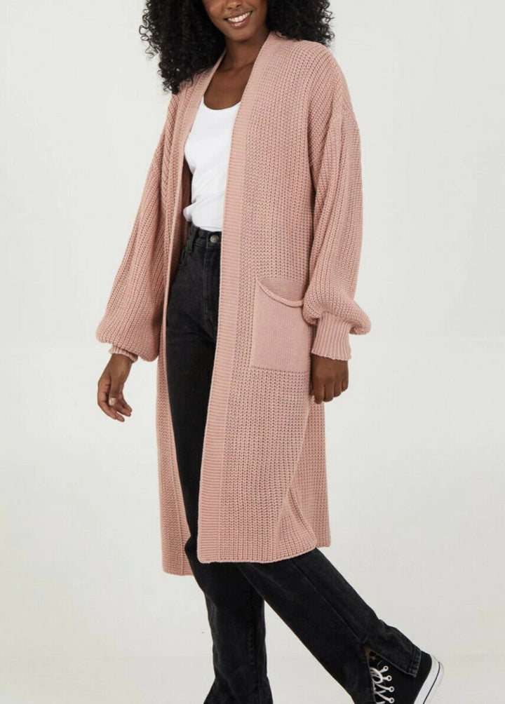 Damen Strickmantel im lässigen Oversized-Design Drune