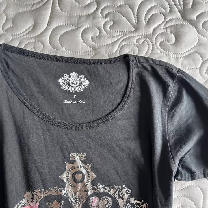 Damen Trendiges Graphic T-Shirt Drune