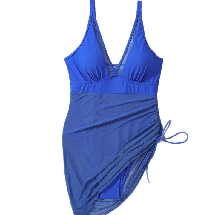 Damen Badeanzug mit verstellbarem Wickelrock Drune