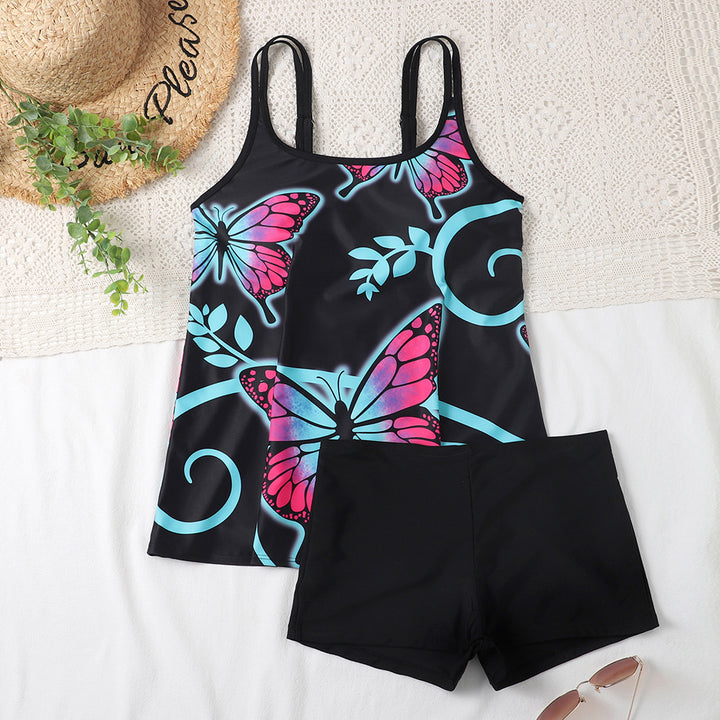 Damen Sportliches Schwimmanzug-Set Drune