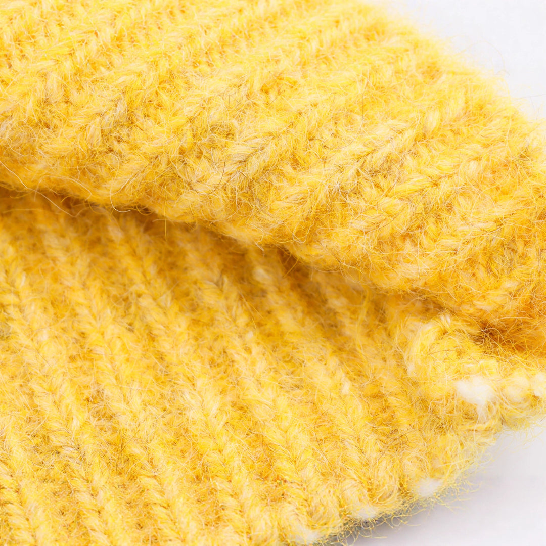 Damen kuschelige Strickjacke mit Schleifenverschluss Drune
