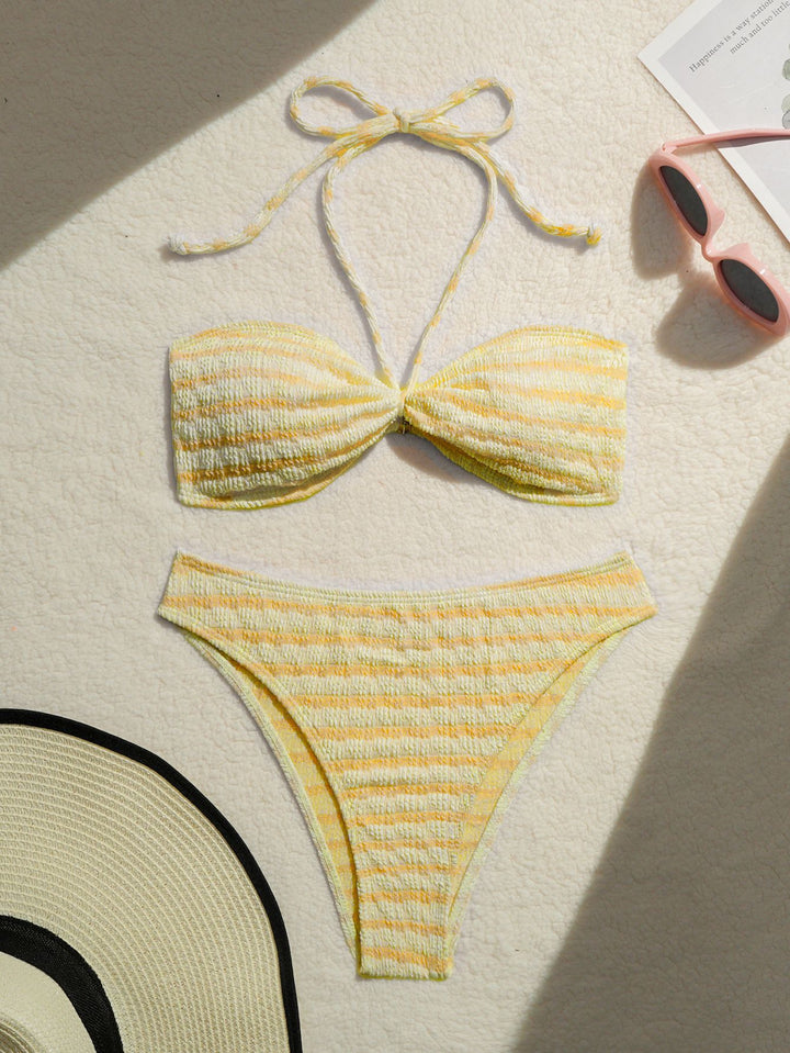 Damen Bikini-Set mit strukturierter Oberfläche Drune
