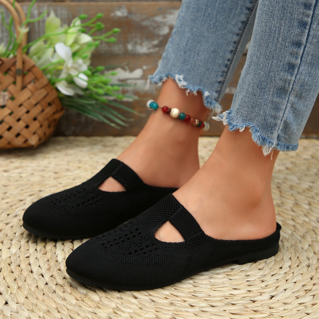 Damen Atmungsaktive Mules mit modischem Luftdurchlässigkeitsdesign Drune